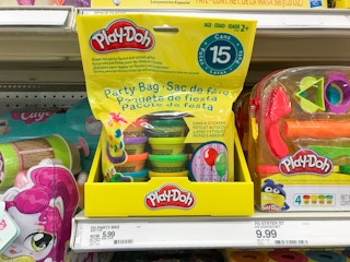 play-doh on a target shelf