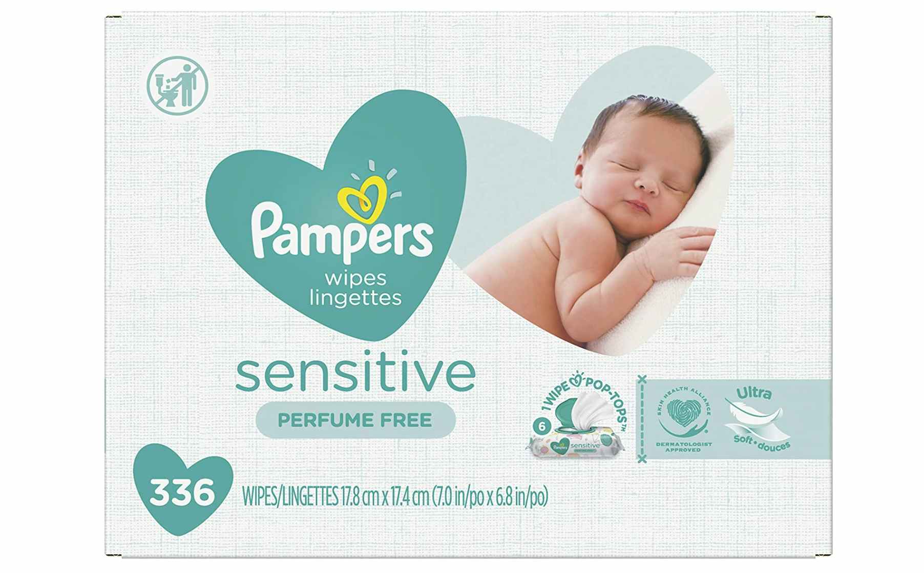 Pampers Sensitive Skin Baby Wipes