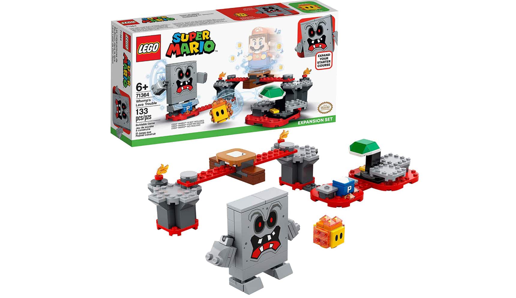 LEGO Super Mario Whomp's Lava Trouble Expansion Set 
