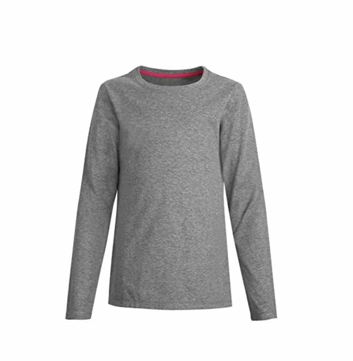 Hanes Girls' ComfortSoft Long Sleeve Tee