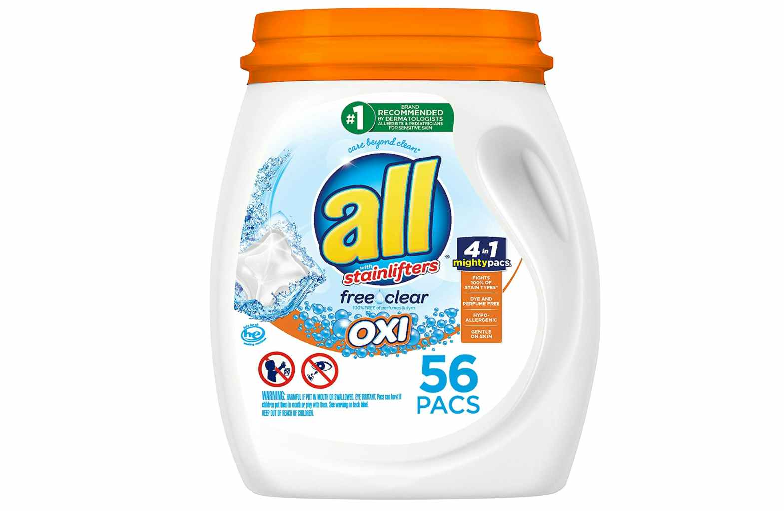 All Mighty Pacs Laundry Detergent 