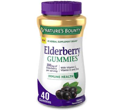 Nature's Bounty Elderberry Gummies