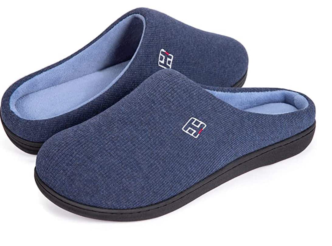 Classic House Memory Foam Slippers