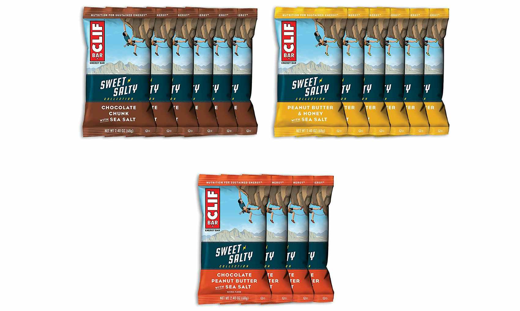 Clif Bar Sweet & Salty Pack