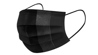 Black Disposable Face Mask