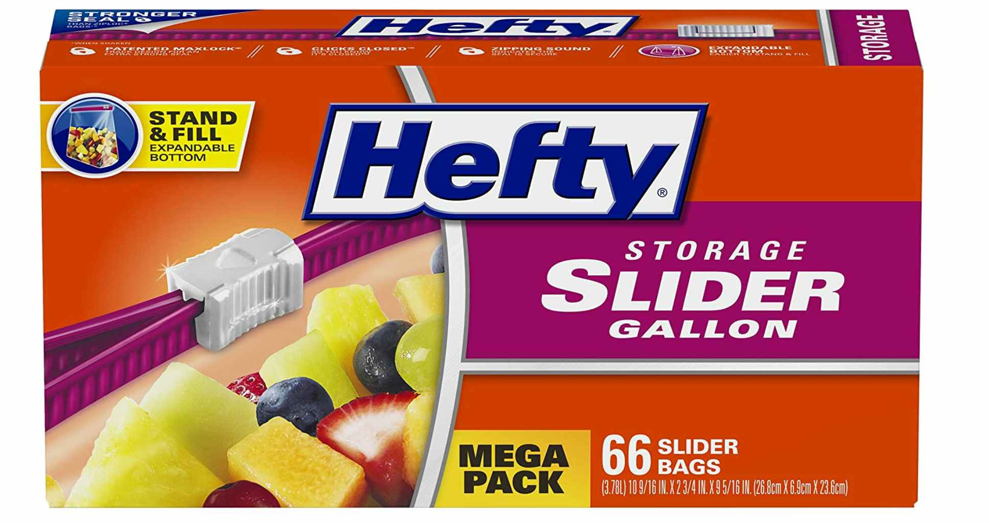 Hefty Gallon Storage Bags