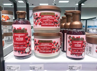 target beloved cranberry orange flower on shelf