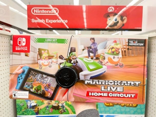 nintendo switch mario kart live home circuit luigi set in store