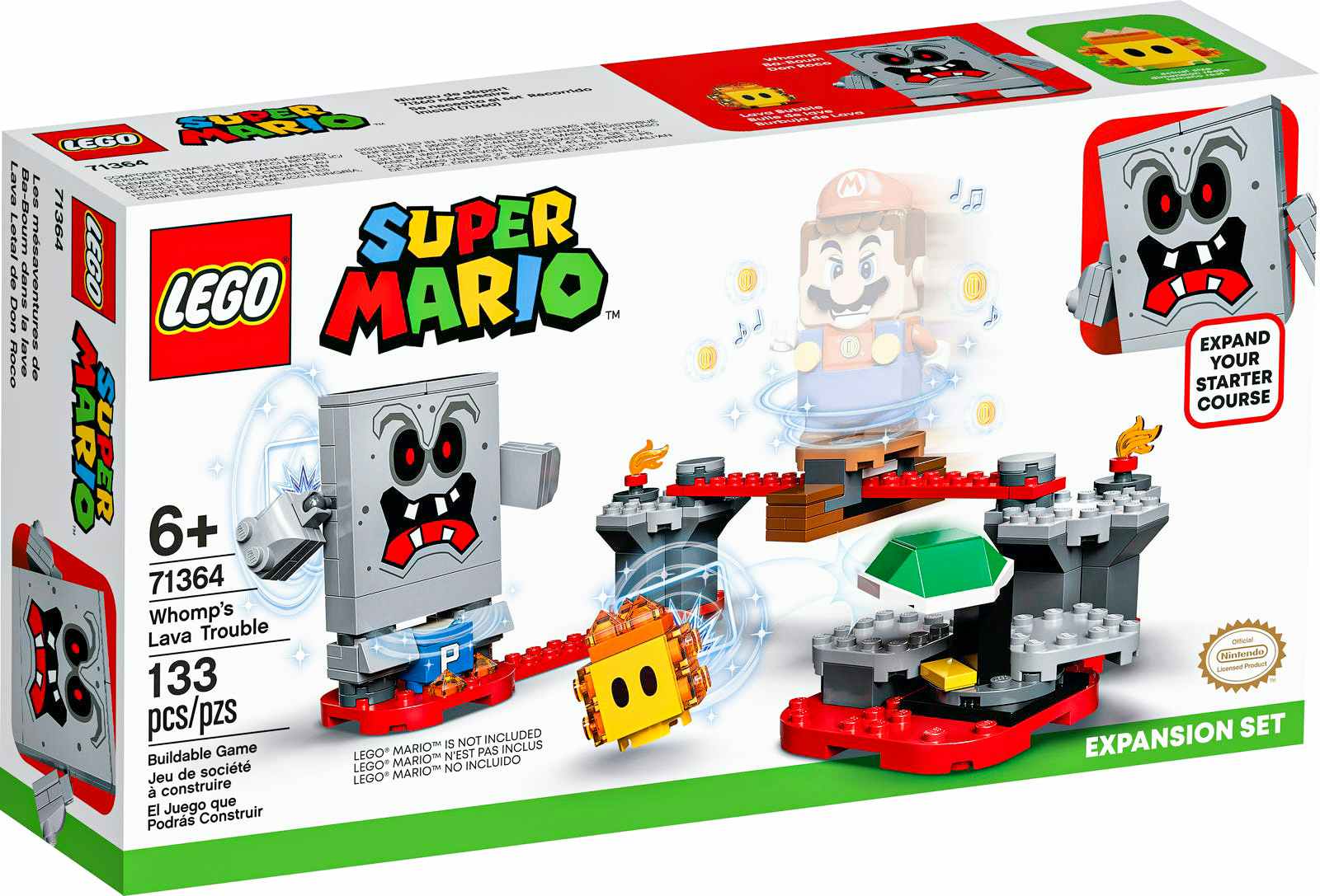 target lego super mario lava trouble 