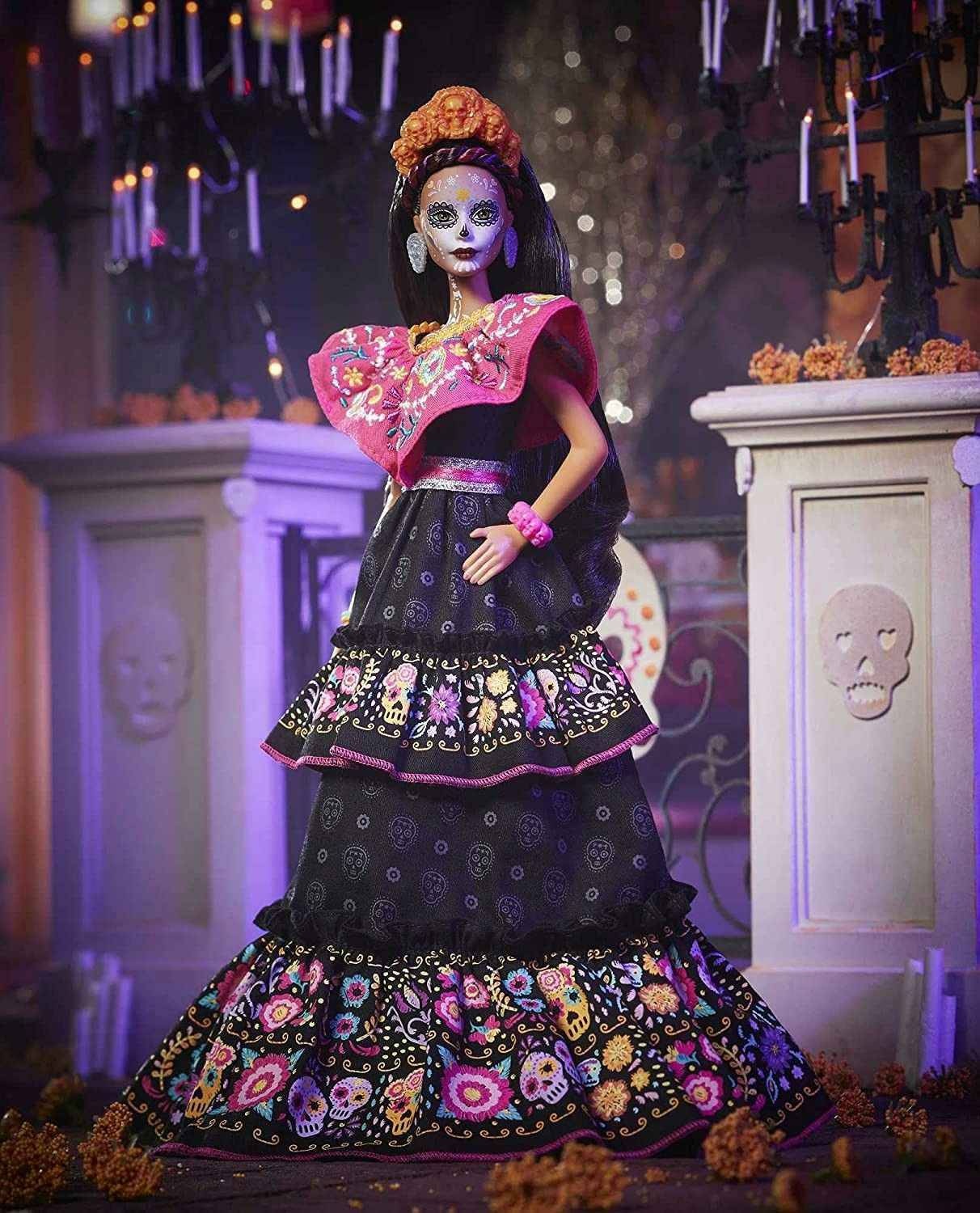 walmart-amazon-barbie-dia-de-muertos-doll-2021