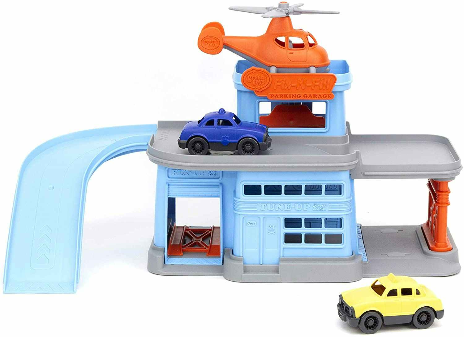 walmart-green-toys-parking-garage-playset-2021