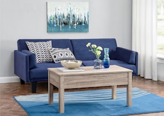 walmart mainstays lift top coffee table in grey oak