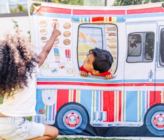 walmart melissa and doug food truck tent