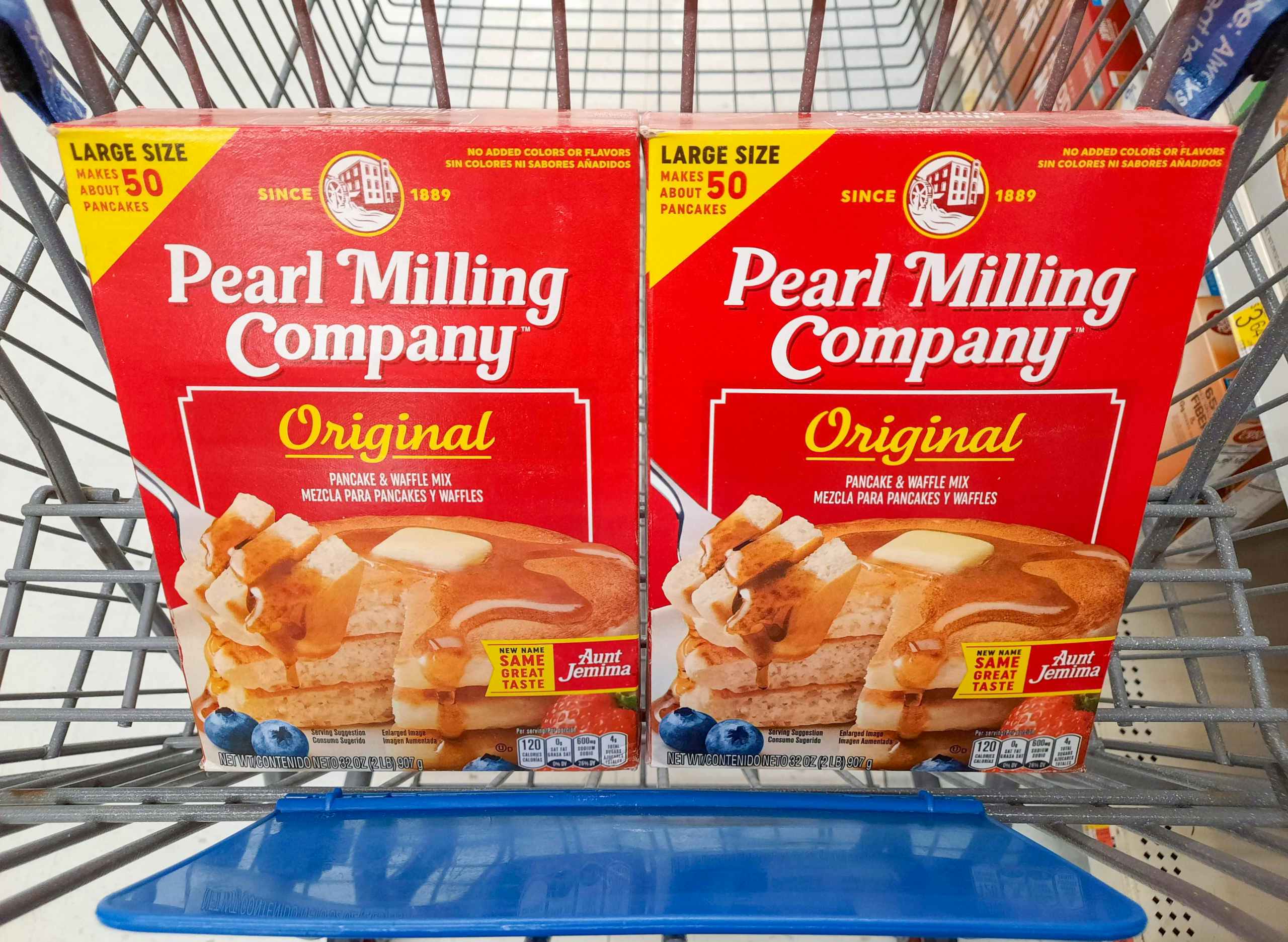walmart pearl milling pancake mix cart