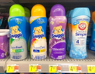 walmart snuggle booster on shelf