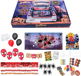 walmart spiderman trunk or treat kit