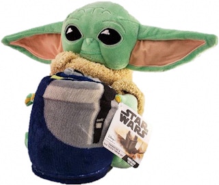 walmart star wars yoda rolled up throw hugger