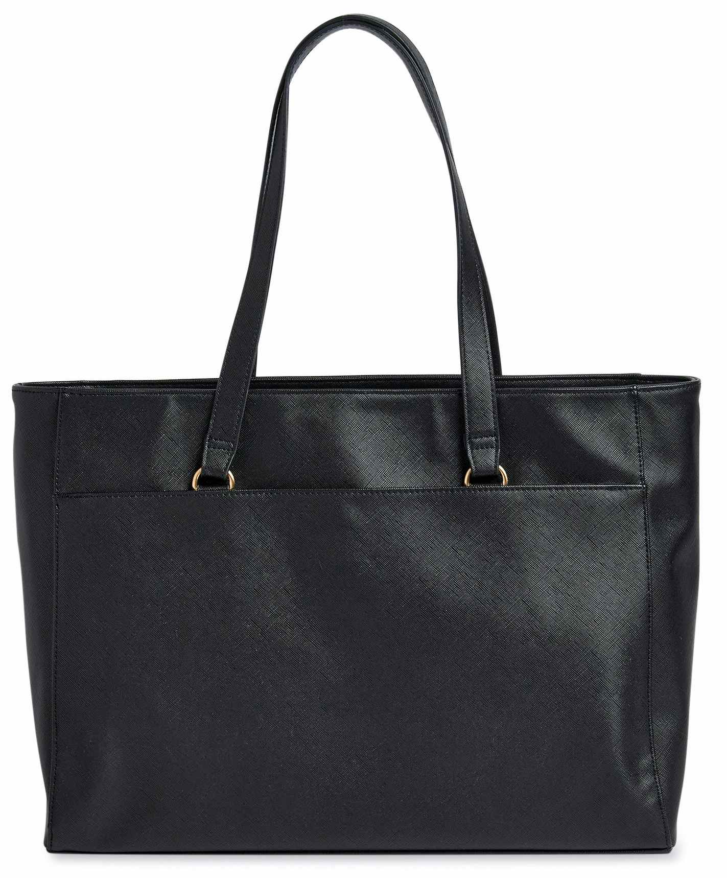 walmart time and true larson tote black