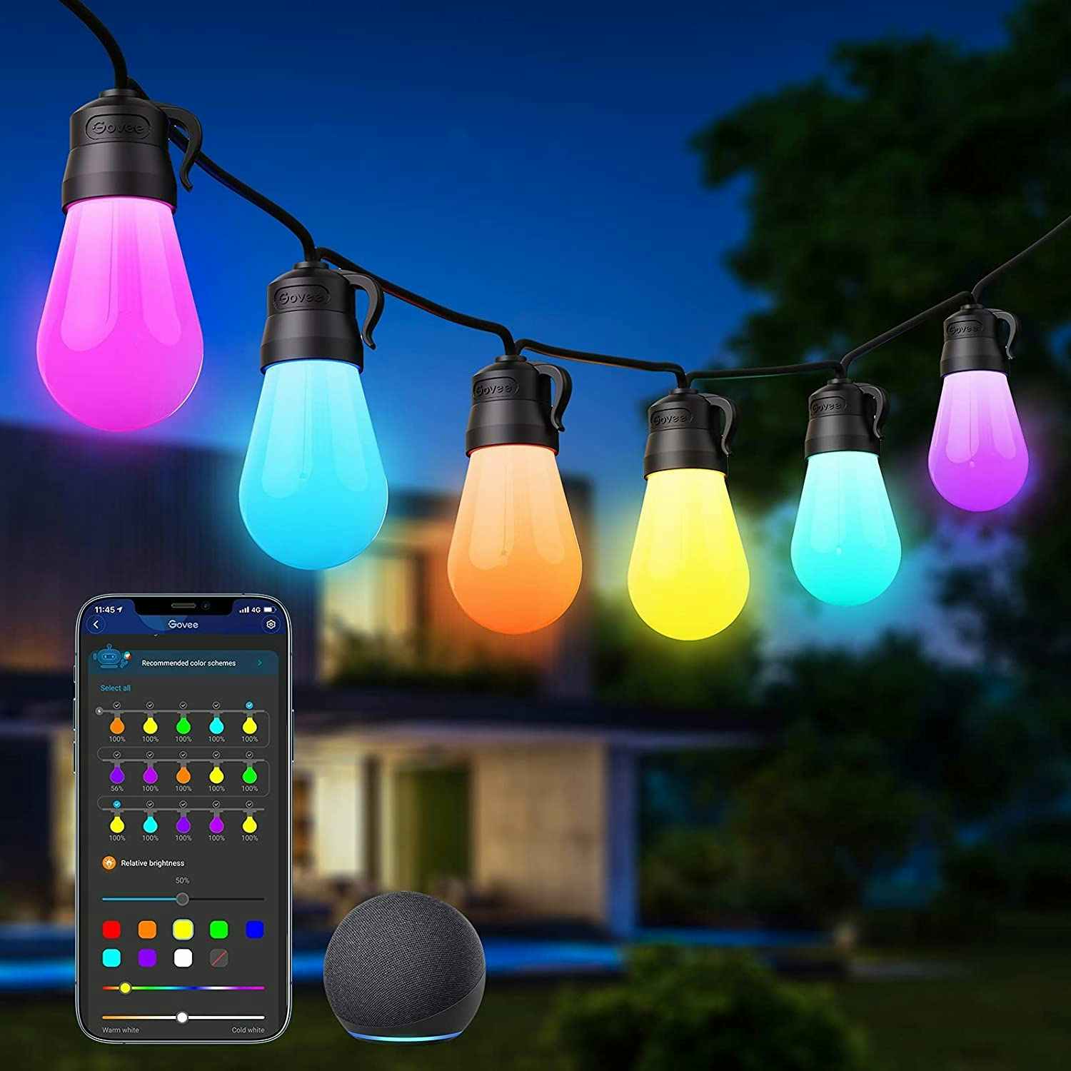 A set of Govee lynx dream string lights.