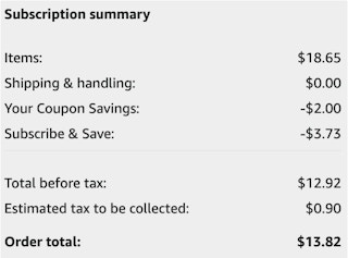 amazon smarty vitamins cart screenshot 1638289489 1638289489