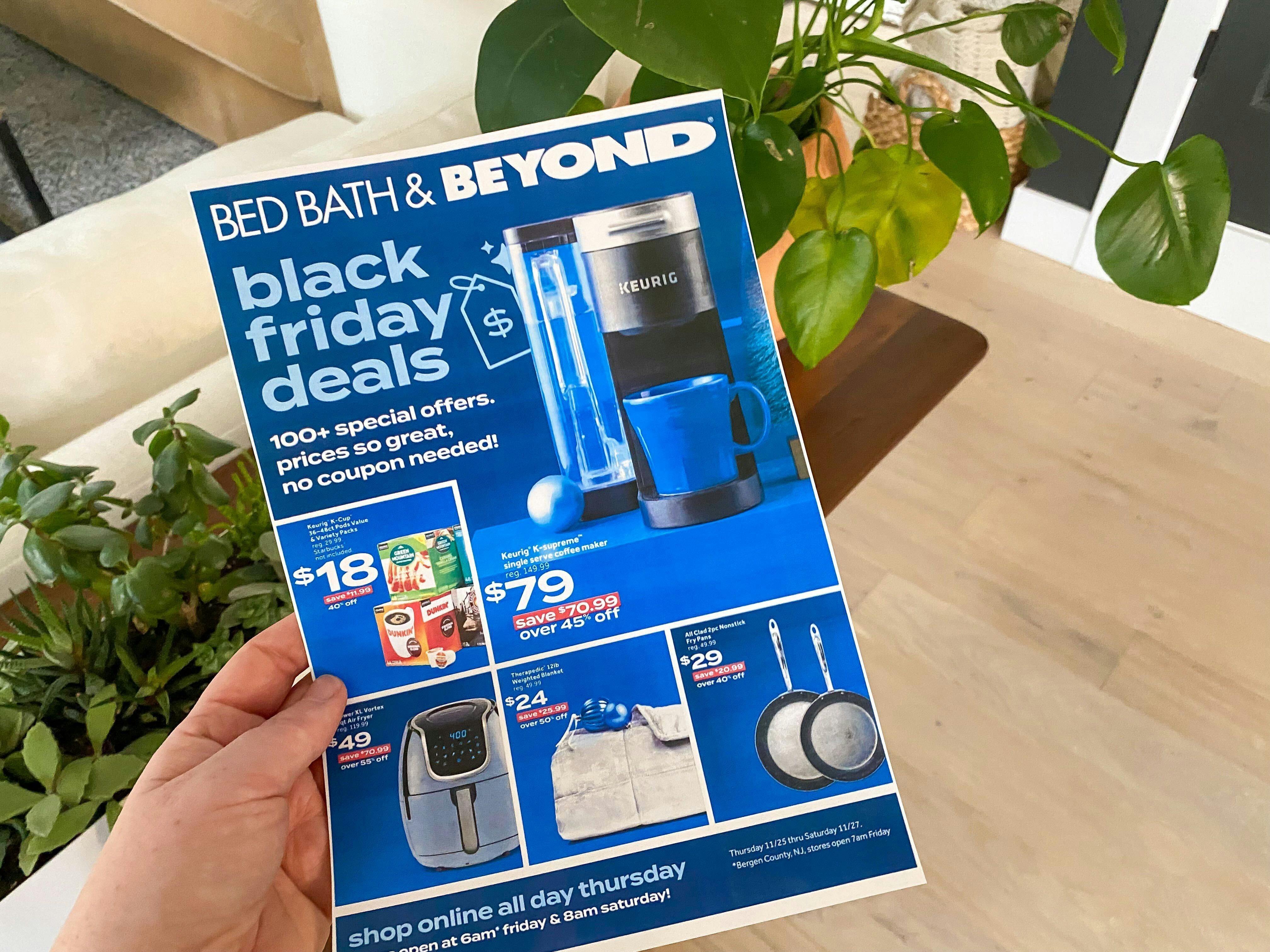 bed bath and beyond black friday