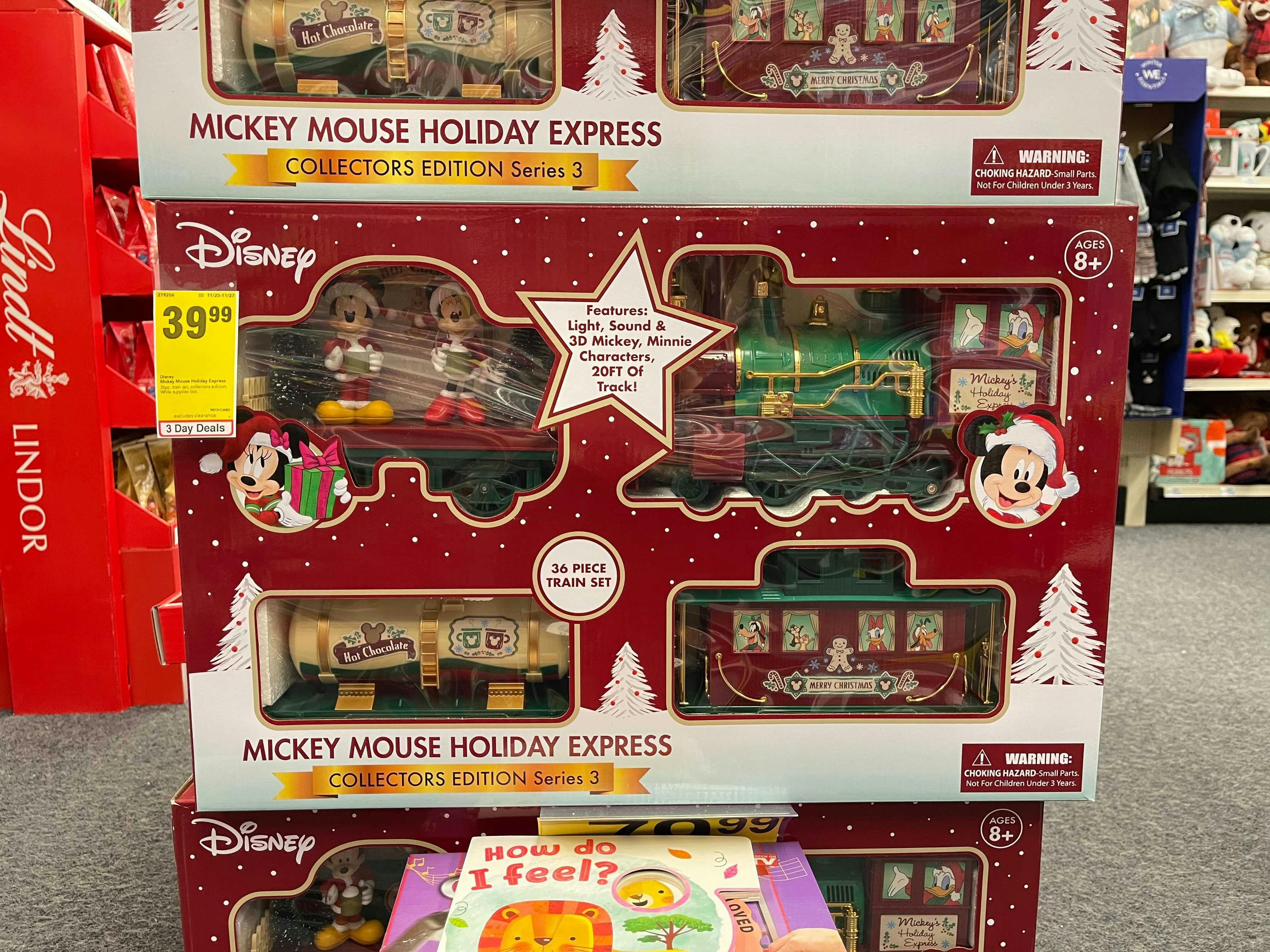 disney train set cvs