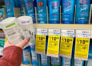 cvs secret ivory deodrant aluminum free gel sale coupon deal em nov 2021464 1637525441 1637525442