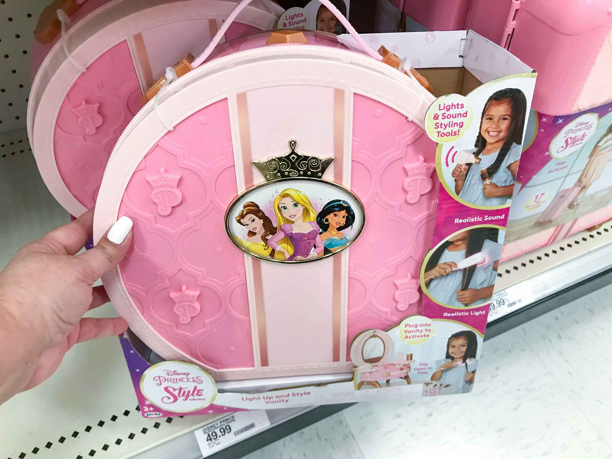 disney princess style collection light up vanity at target