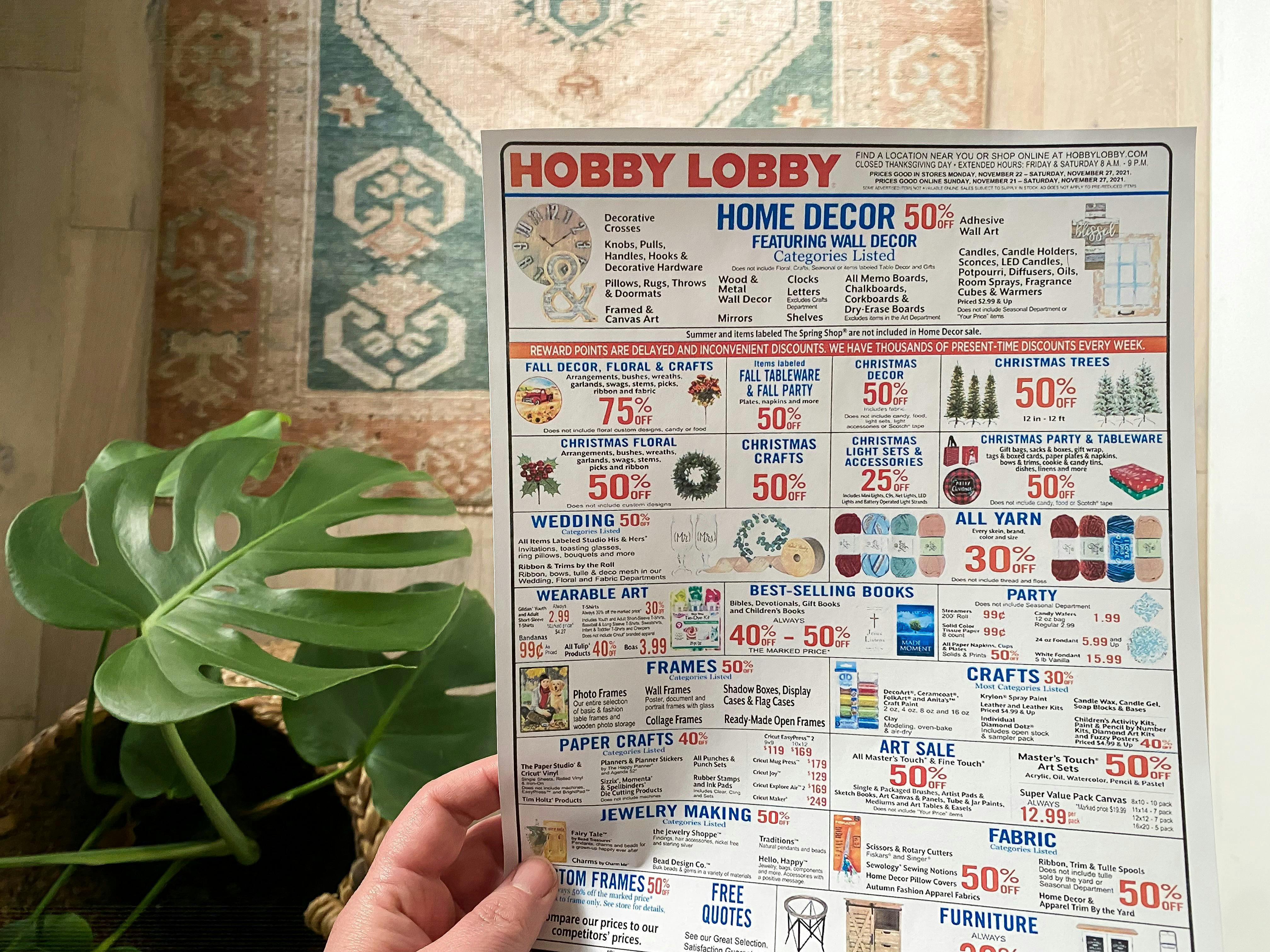 Hobby Lobby Black Friday 2022 Save Up to 75 With This Sale The