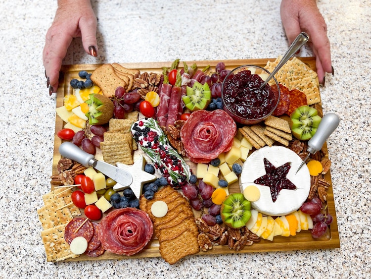 holiday charcuterie board