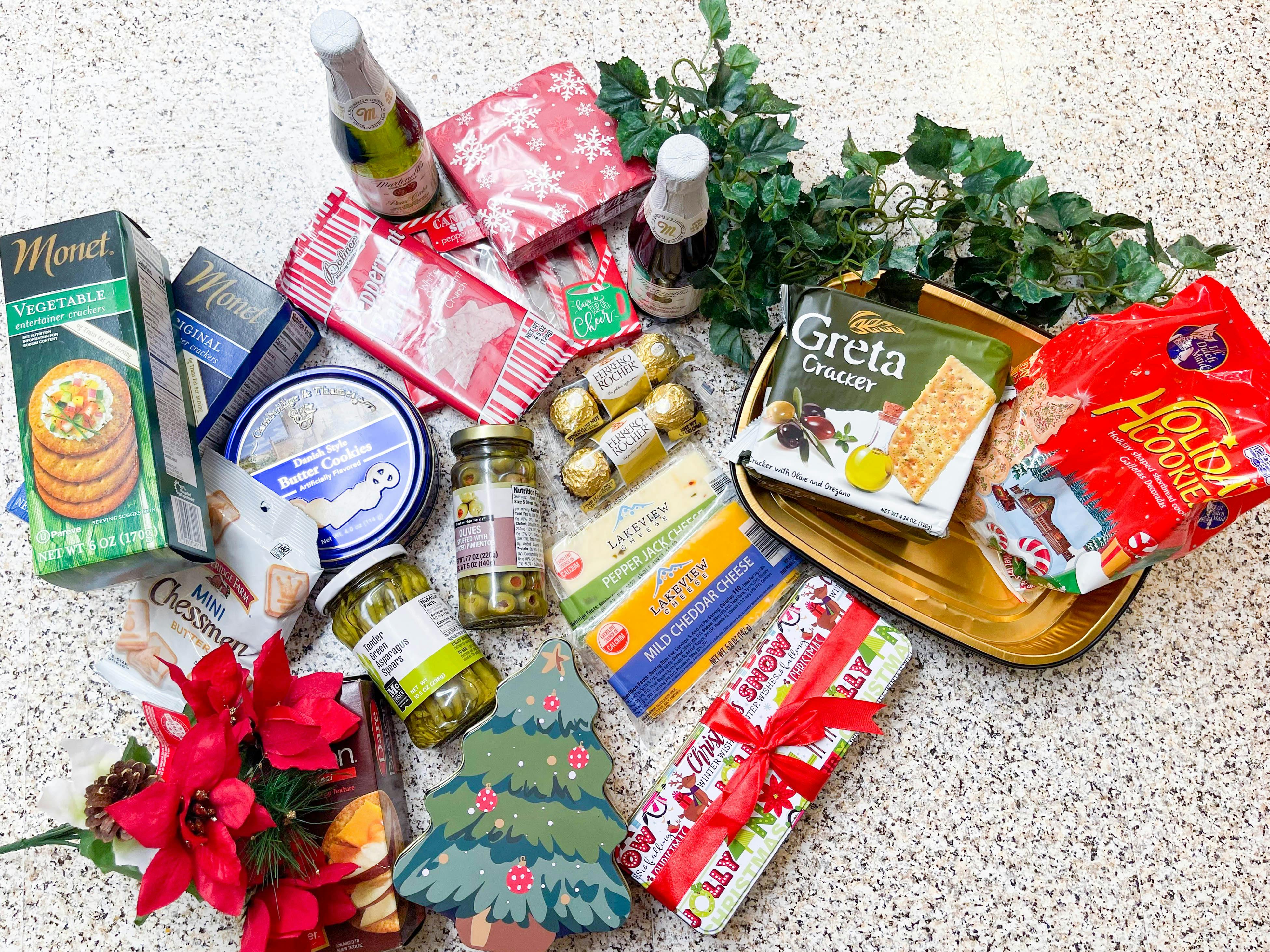 three holiday grazing boxes 