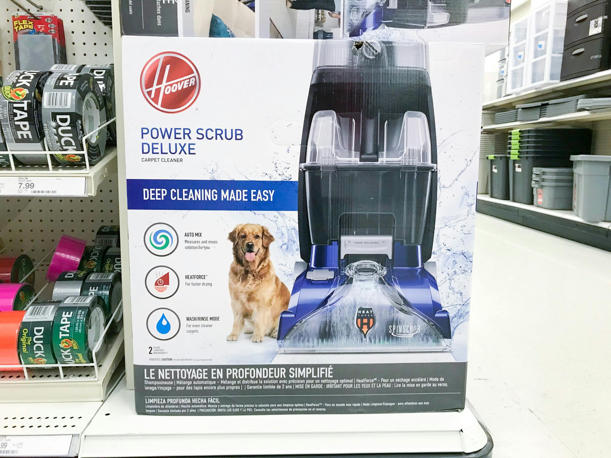 Hoover Power Scrub Deluxe Carpet 