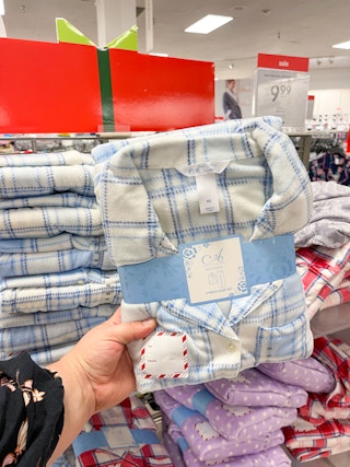 jcpenney adonna blue flannel pj set black friday 111421 2021 1636898489 1636898489 scaled
