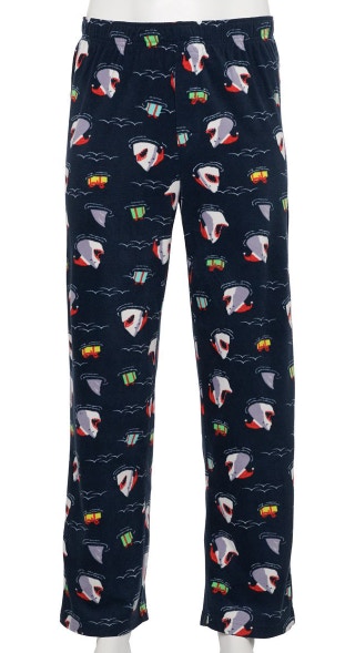 kohls Men's Celebrate Together Microfleece Patterned Sleep Pants stock image 2021