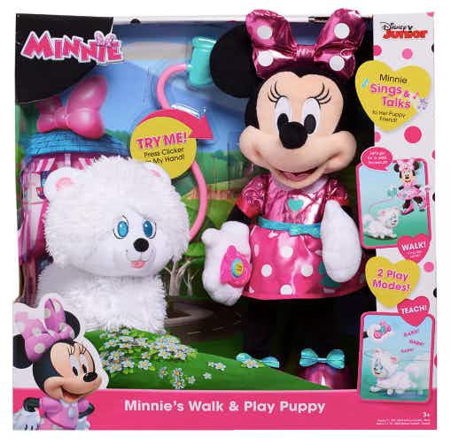 kohls minnie walk play puppy stock image 2021