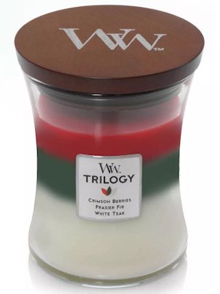 kohls woodwick candle stock image 2021