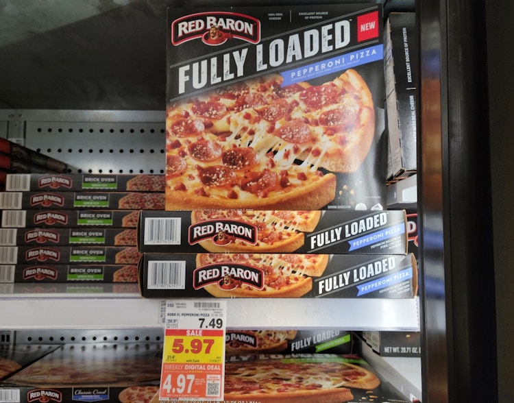 Kroger red baron pizza