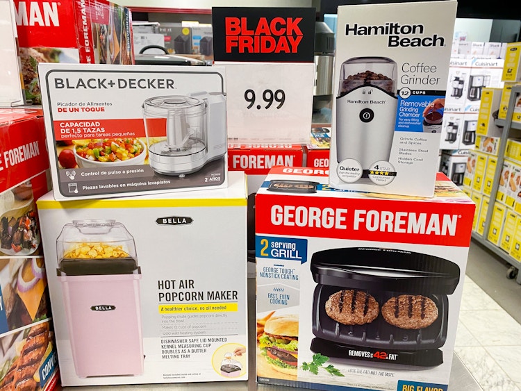Small kitchen appliances on sale during Black Friday