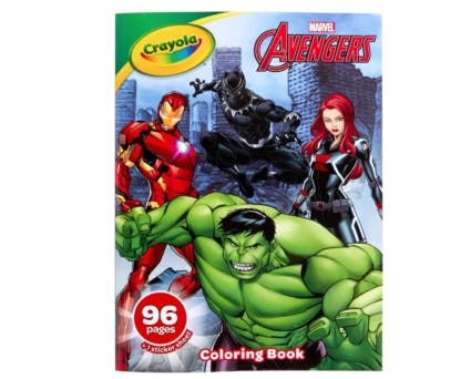 Crayola Avengers Coloring Book