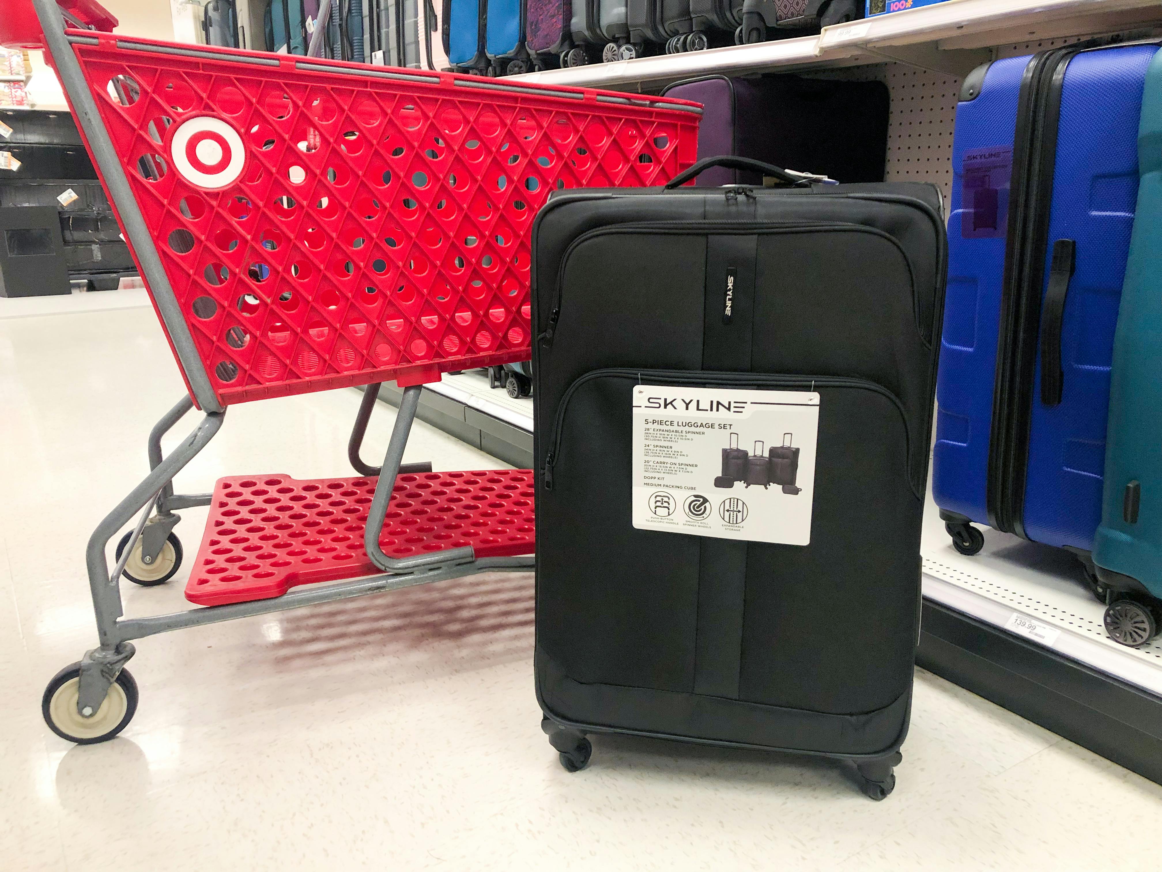 target wheeled luggage