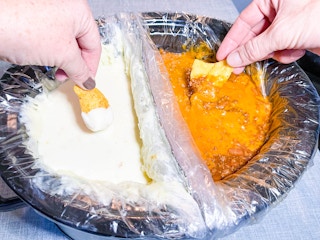 two dips in a crock pot