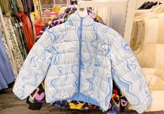 target hooded puffer jacket wild fable on rack