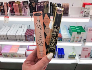 target mascara black friday hand holding