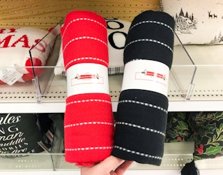 target woven throw blankets hand holding