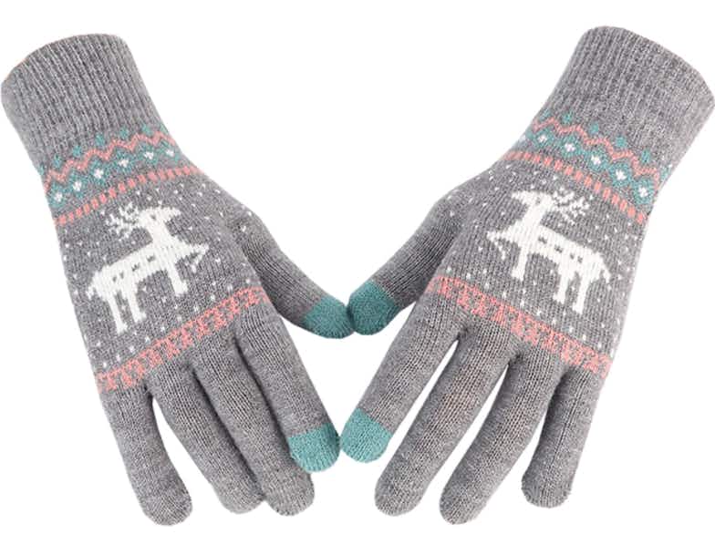 until gone Knitted Touch Screen Winter Warm Gloves (3-Pairs) stock iamge 2021 