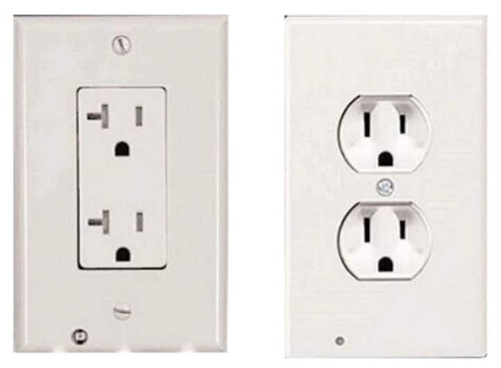 until gone Outlet Cover with LED Night Light stock image 2012 1