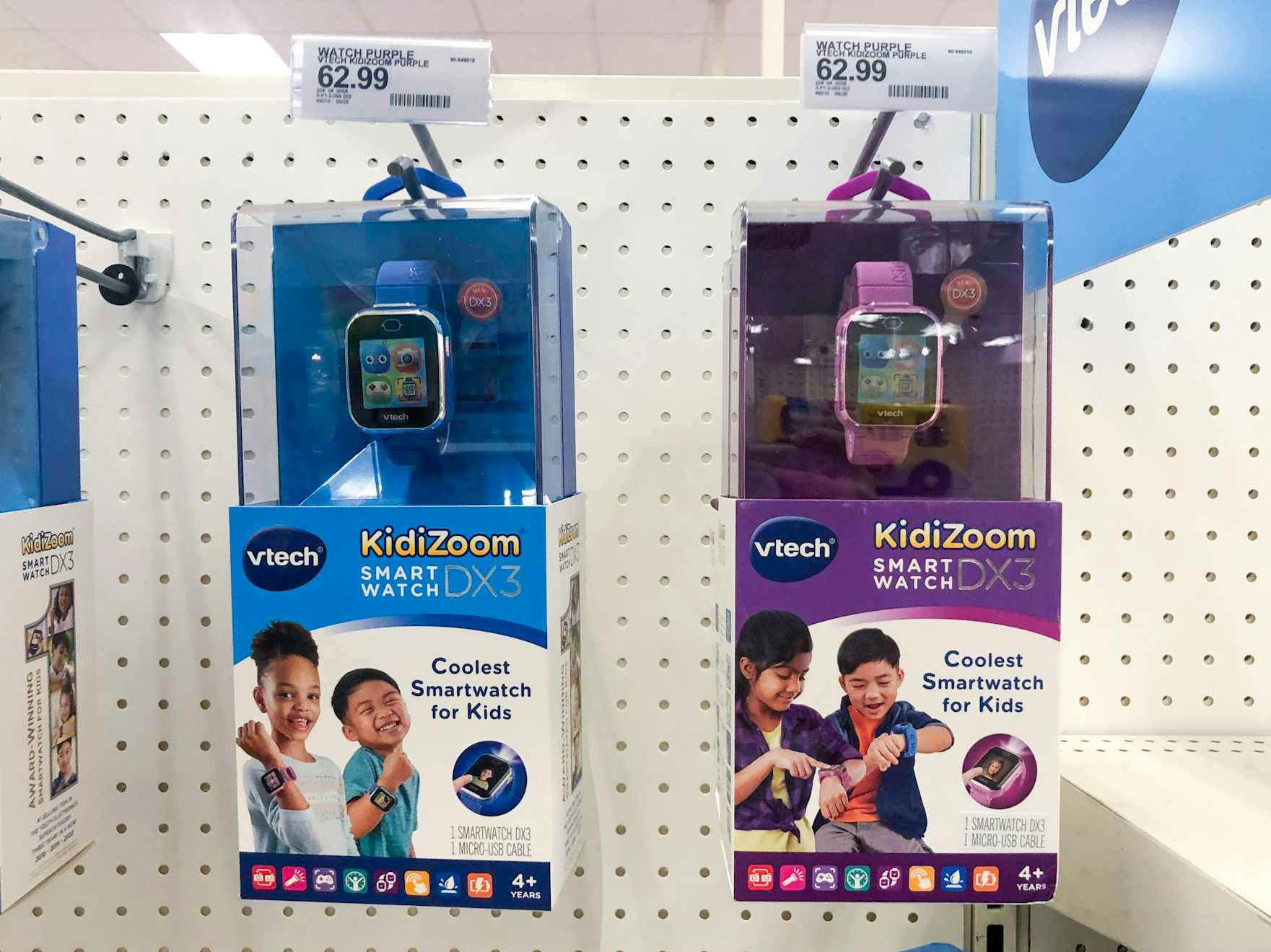 v-tech kidizoom smartwatch on a target shelf