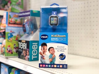 v-tech kidizoom smartwatch on a target shelf