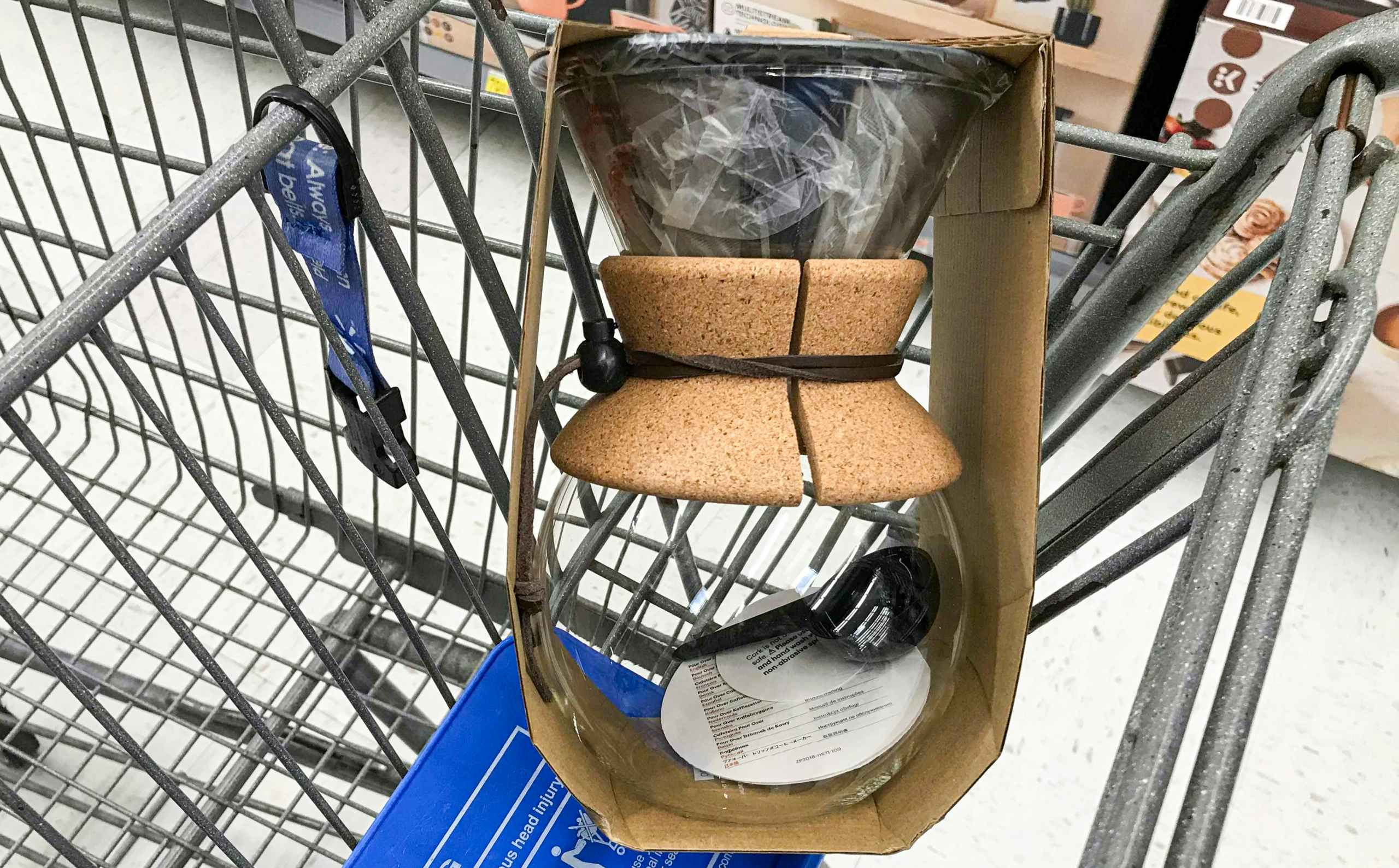 walmart bodum pour over coffee maker in cart