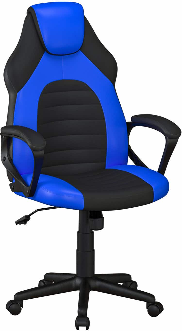 walmart lifestyle solutions gaming chair blue stock photo